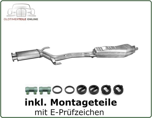Endschalldämpfer bmw 5er - bmw,