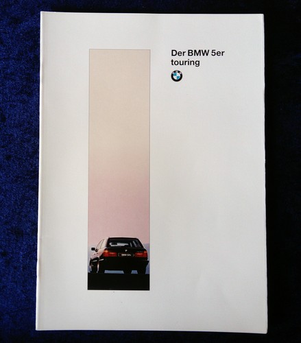 Bmw 5er e34 - e34, prospekt