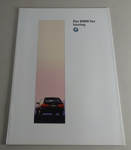 Prospekt bmw 5er e34 touring - prospekt,
