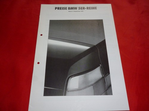 Bmw 5er e34 limousine touring - 5er,