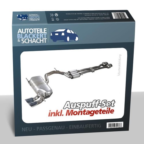 Auspuffanlage komplett kat - auspuffanlage, komplett+kat
